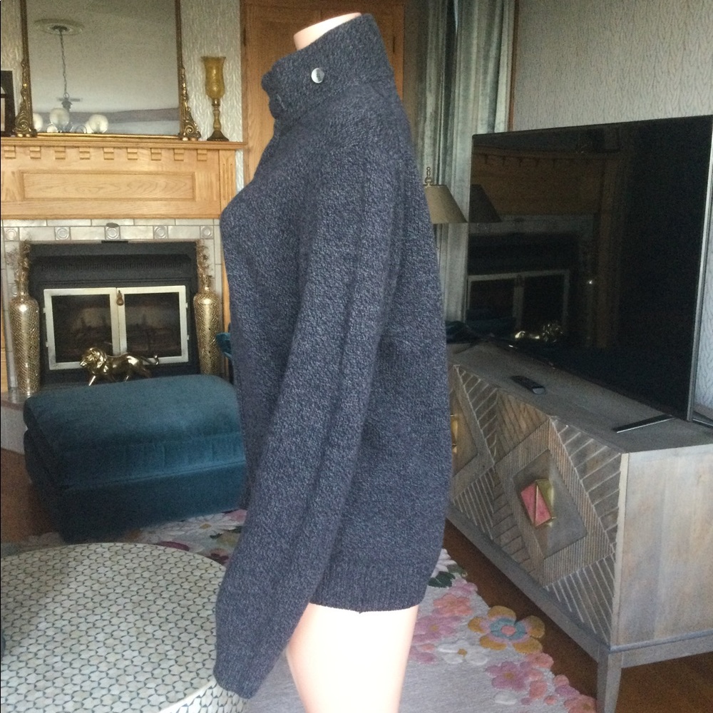 Hackett London Merino Cashmere Zip Cardigan L - Picture 3 of 6